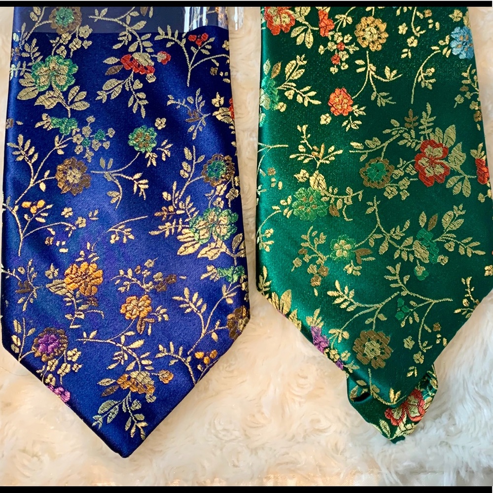 Men’s floral ties